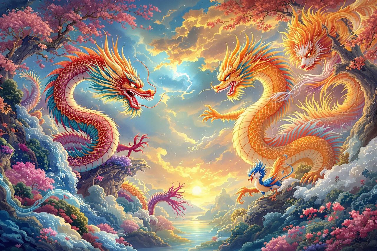 漫画韩国主题片单《奇幻山海经》- 上古神兽，重现人间